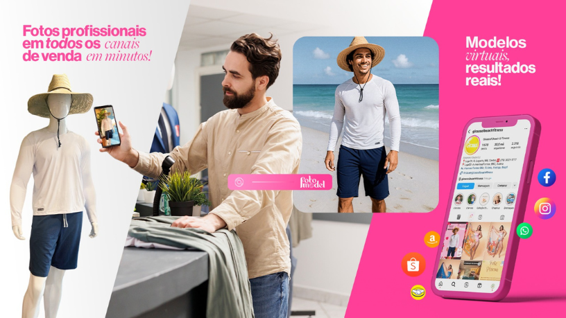 FotoModel ensina como usar modelos virtuais para criar uma identidade visual forte e única para sua marca.