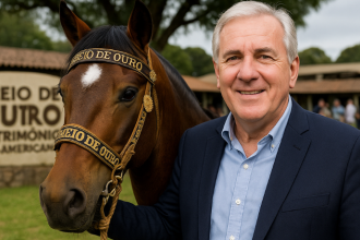 Aldo Vendramin apresenta o Freio de Ouro como patrimônio cultural equestre da América do Sul.