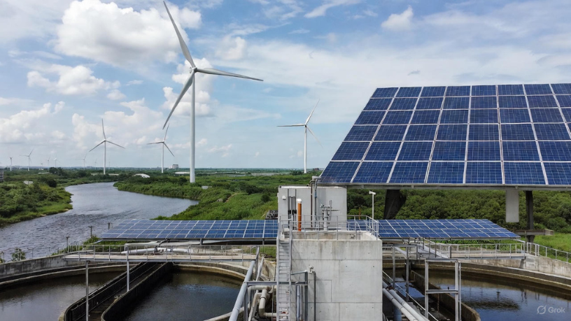 Do esgoto ao carbono zero: Como o saneamento pode reduzir emissões e gerar energia renovável 32 Segundo a EBS – Empresa Brasileira de Saneamento LTDA, o saneamento é peça-chave para transformar resíduos em energia e sustentabilidade.