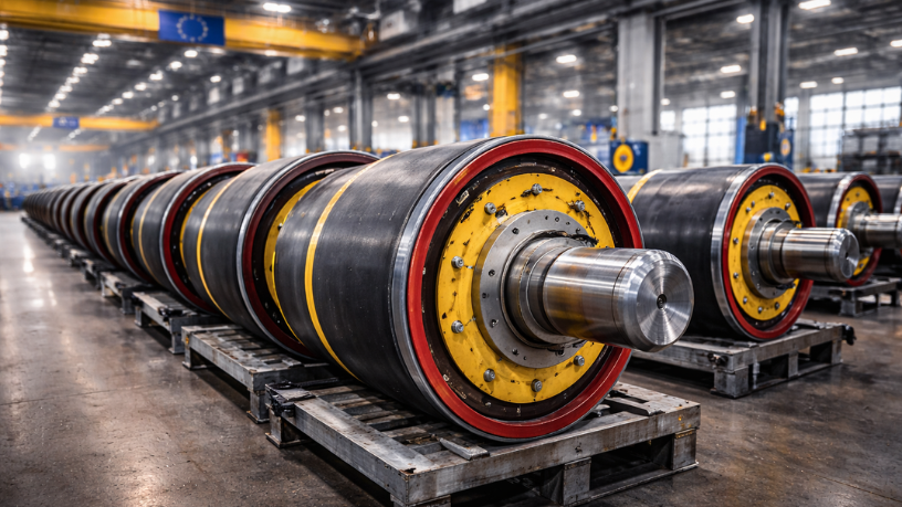 Roletes industriais de grande porte na Europa seguem exigências técnicas rigorosas que moldam o fornecimento. Paulo Roberto Gomes Fernandes explica os critérios de qualidade.